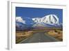 Road Near Oturehua and Hawkdun Range, Maniototo, Central Otago, South Island, New Zealand-David Wall-Framed Photographic Print