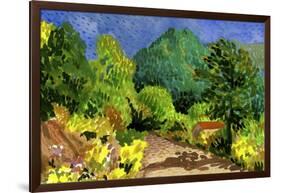 Road Near Taos-John Newcomb-Framed Giclee Print