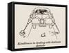 Road Obsticles-William Heath Robinson-Framed Stretched Canvas