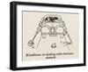 Road Obsticles-William Heath Robinson-Framed Art Print