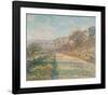 Road of La Roche-Guyon, 1880-Claude Monet-Framed Premium Giclee Print