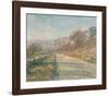 Road of La Roche-Guyon, 1880-Claude Monet-Framed Premium Giclee Print