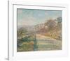 Road of La Roche-Guyon, 1880-Claude Monet-Framed Premium Giclee Print