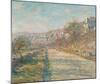 Road of La Roche-Guyon, 1880-Claude Monet-Mounted Premium Giclee Print