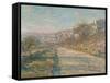 Road of La Roche-Guyon, 1880-Claude Monet-Framed Stretched Canvas