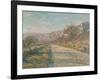 Road of La Roche-Guyon, 1880-Claude Monet-Framed Giclee Print