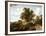 Road on the Dyke-Meindert Hobbema-Framed Giclee Print