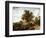 Road on the Dyke-Meindert Hobbema-Framed Giclee Print