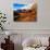 Road passing through rocky desert, Capitol Reef National Park, Utah, USA-null-Photographic Print displayed on a wall