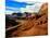 Road passing through rocky desert, Capitol Reef National Park, Utah, USA-null-Mounted Photographic Print