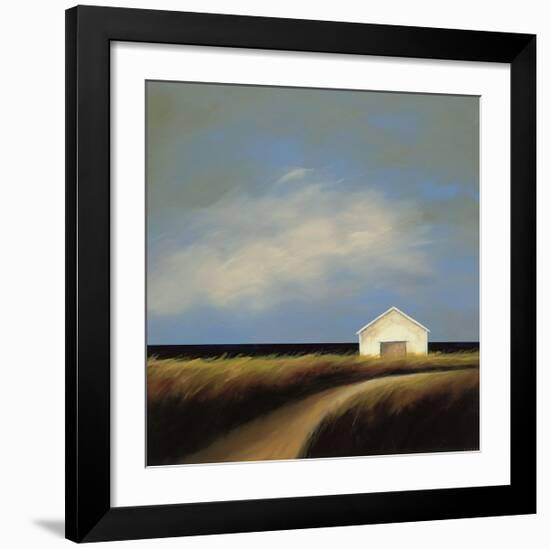 Road Past the Barn-Tjasa Owen-Framed Art Print