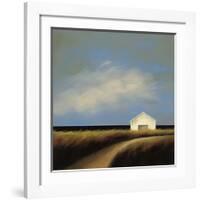 Road Past the Barn-Tjasa Owen-Framed Art Print