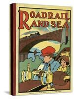 Road, Rail and Sea-Charles Robinson-Stretched Canvas