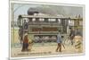 Road Railway Lcomotive, 1885-null-Mounted Giclee Print