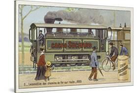 Road Railway Lcomotive, 1885-null-Stretched Canvas