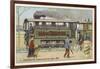 Road Railway Lcomotive, 1885-null-Framed Giclee Print