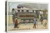 Road Railway Lcomotive, 1885-null-Stretched Canvas