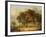 Road Scene at Intwood, 1830 (Oil on Panel)-James Stark-Framed Giclee Print