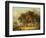 Road Scene at Intwood, 1830 (Oil on Panel)-James Stark-Framed Giclee Print