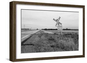 Road Side Sign-Rip Smith-Framed Photographic Print