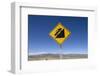 Road Sign in Patagonia, Argentina-null-Framed Photographic Print