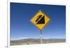 Road Sign in Patagonia, Argentina-null-Framed Photographic Print