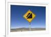 Road Sign in Patagonia, Argentina-null-Framed Photographic Print