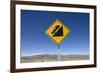 Road Sign in Patagonia, Argentina-null-Framed Photographic Print