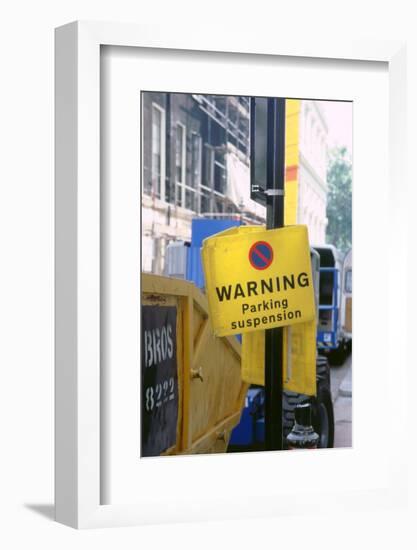 Road sign.London 1998-null-Framed Photographic Print