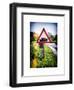 Road Sign - Milatary Vehicles (Tank) - UK - England - United Kingdom - Europe-Philippe Hugonnard-Framed Art Print