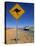 Road Sign, Western Australia, Australia-Doug Pearson-Stretched Canvas