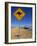 Road Sign, Western Australia, Australia-Doug Pearson-Framed Photographic Print