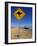 Road Sign, Western Australia, Australia-Doug Pearson-Framed Photographic Print