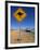 Road Sign, Western Australia, Australia-Doug Pearson-Framed Photographic Print