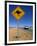 Road Sign, Western Australia, Australia-Doug Pearson-Framed Photographic Print