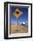 Road Sign, Western Australia, Australia-Doug Pearson-Framed Premium Photographic Print