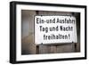 Road Sin Berlin-Felipe Rodriguez-Framed Photographic Print