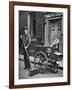 Road Sweeper, London, 1926-1927-null-Framed Giclee Print