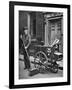 Road Sweeper, London, 1926-1927-null-Framed Giclee Print