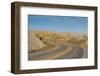 Road Swings Through the Badlands National Park, South Dakota, Usa-Michael Runkel-Framed Photographic Print