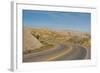 Road Swings Through the Badlands National Park, South Dakota, Usa-Michael Runkel-Framed Photographic Print