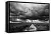 Road Through a Storm-Rory Garforth-Framed Stretched Canvas