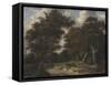 Road Through an Oak Forest, 1646-1647-Jacob Isaacksz Van Ruisdael-Framed Stretched Canvas