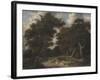 Road Through an Oak Forest, 1646-1647-Jacob Isaacksz Van Ruisdael-Framed Giclee Print