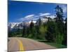 Road Through Glacier National Park-Mick Roessler-Mounted Photographic Print