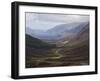 Road Through Glen Docherty, Wester Ross, Highlands, Scotland, United Kingdom, Europe-Jean Brooks-Framed Photographic Print