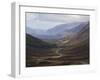 Road Through Glen Docherty, Wester Ross, Highlands, Scotland, United Kingdom, Europe-Jean Brooks-Framed Photographic Print