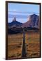 Road Through Monument Valley Navajo Tribal Park-Paul Souders-Framed Photographic Print