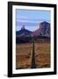 Road Through Monument Valley Navajo Tribal Park-Paul Souders-Framed Photographic Print