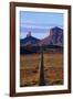 Road Through Monument Valley Navajo Tribal Park-Paul Souders-Framed Photographic Print